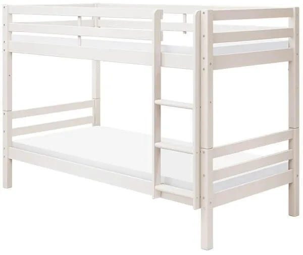 Thuka Actim køjeseng - 90 x 190 cm. - hvidpigmenteret